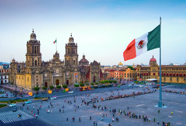 Woman in Mexico City